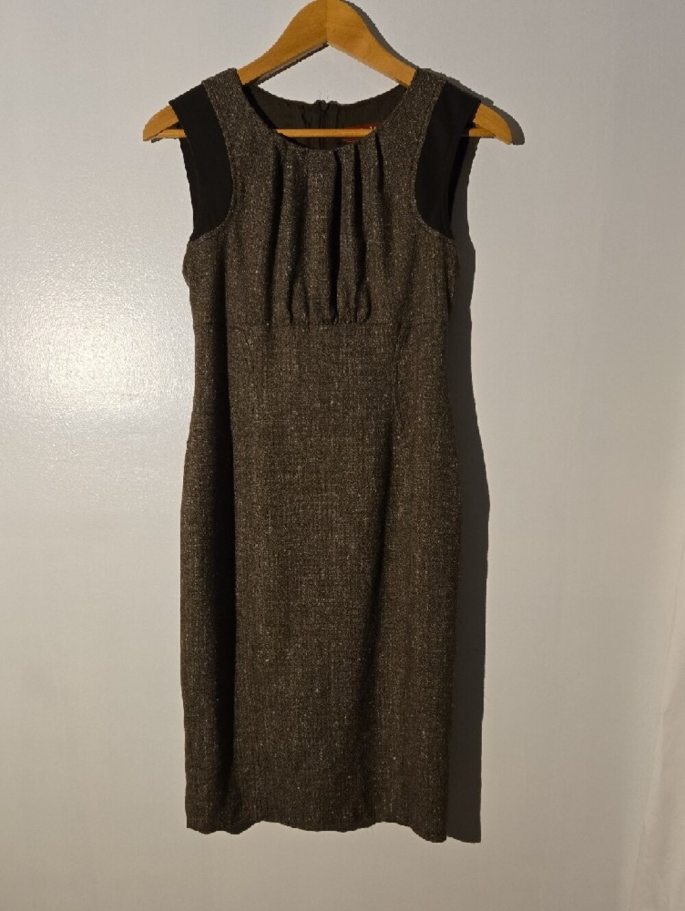 MaxMara Brown Sleeveless Dress